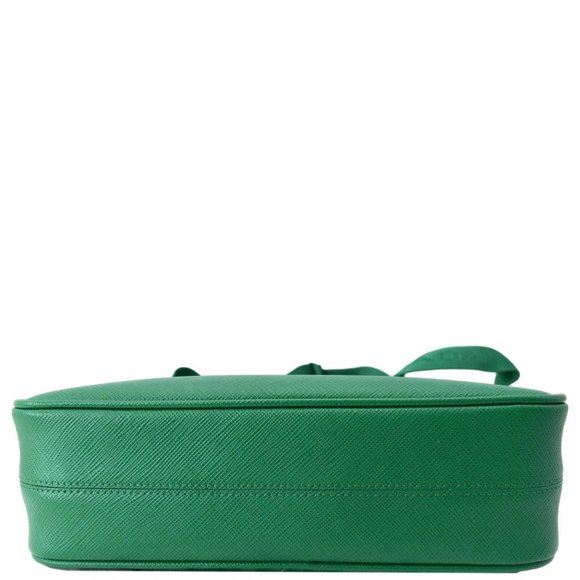 PRADA  Re-Edition 2005 Saffiano Leather Shoulder Bag Green - Picture 8 of 14